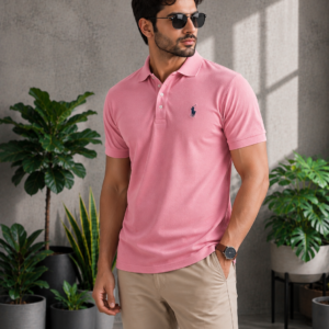 101 Elite Wear Polo Pink Shirt