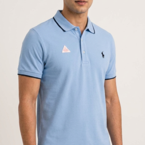 101 Elite Wear Blue Polo Shirt